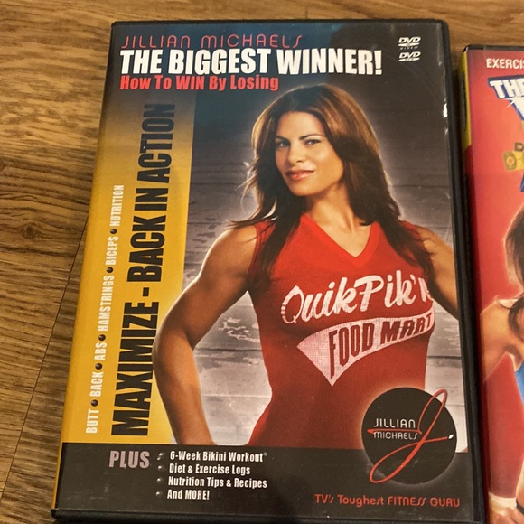 7 Jillian Michaels Biggest Loser Workout Exercise DVD’s Shred Ripped Extreme - Picture 4 of 6